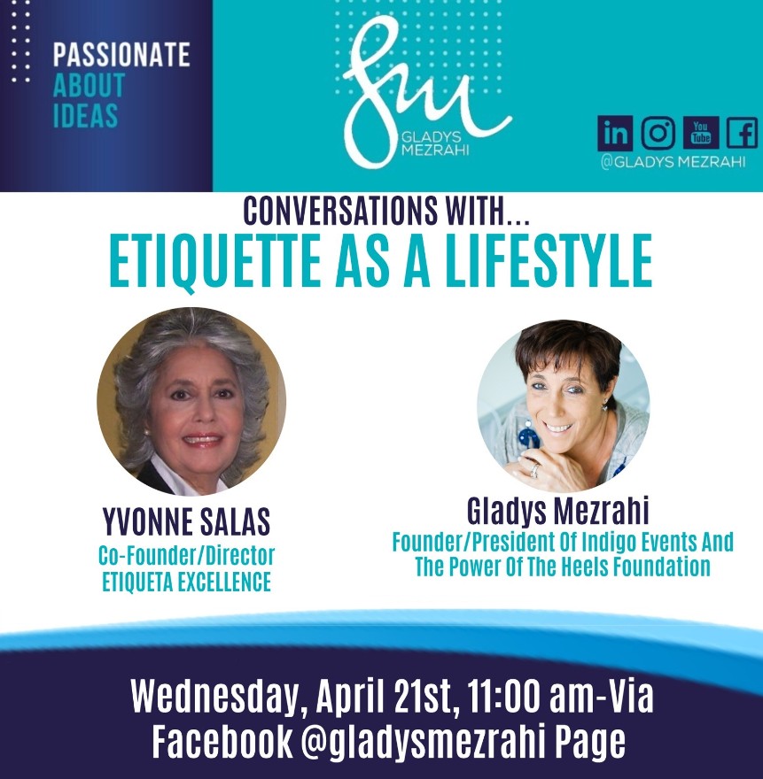 Etiquette as a Lifestyle Etiquette as a Lifestyle