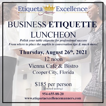 etiquette, business luncheon, networking etiquette, business luncheon, networking